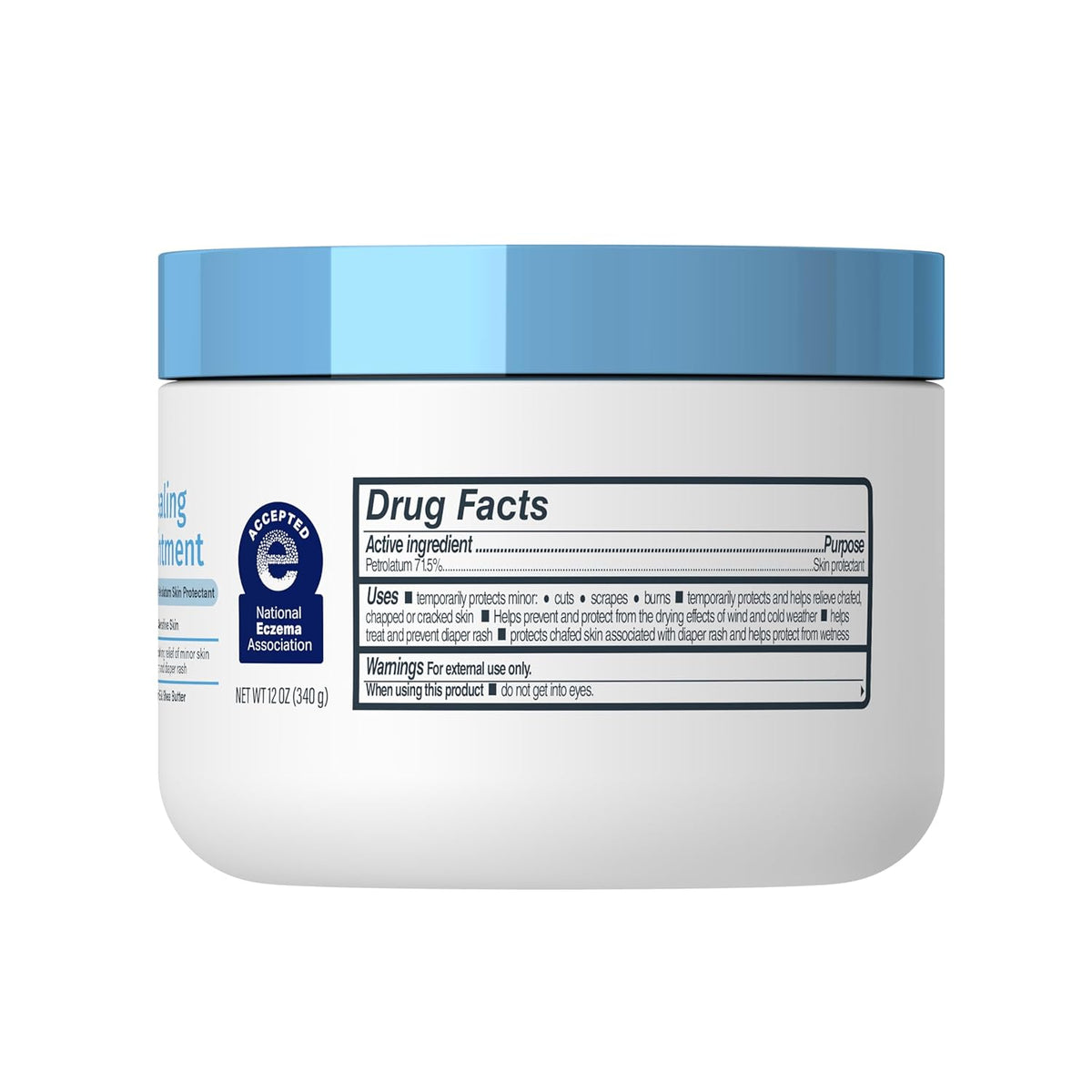 Cetaphil Baby Healing Ointment – Dermatologist-Tested Diaper Cream for Sensitive Skin, 12oz