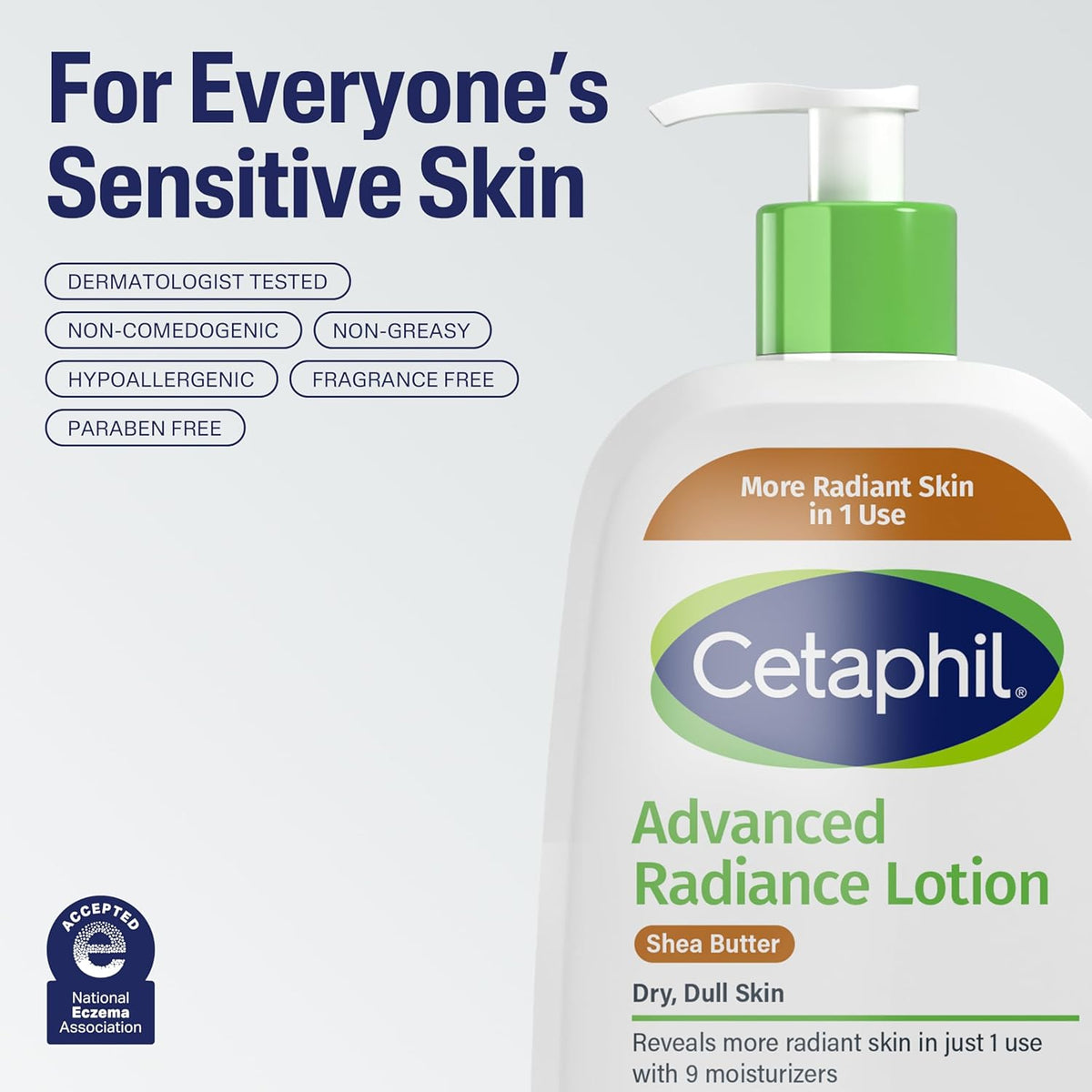 Cetaphil Body Lotion – Fragrance Free Minimalist Skincare for Clean Routines and Uncluttered Vanities