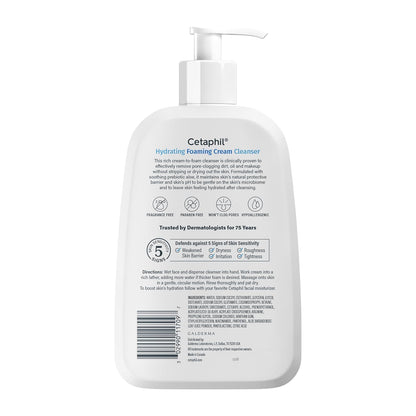 Cetaphil Cream to Foam Face Wash – Clean Beauty Staple for Uncluttered Bathroom Vanities