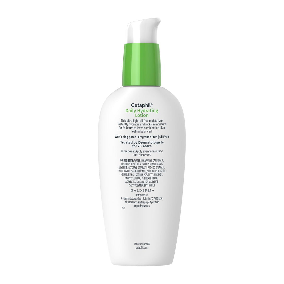 Cetaphil Daily Hydrating Face Lotion – Non-Comedogenic Moisturizer for a Sensory-Friendly Daily Hydration Practice