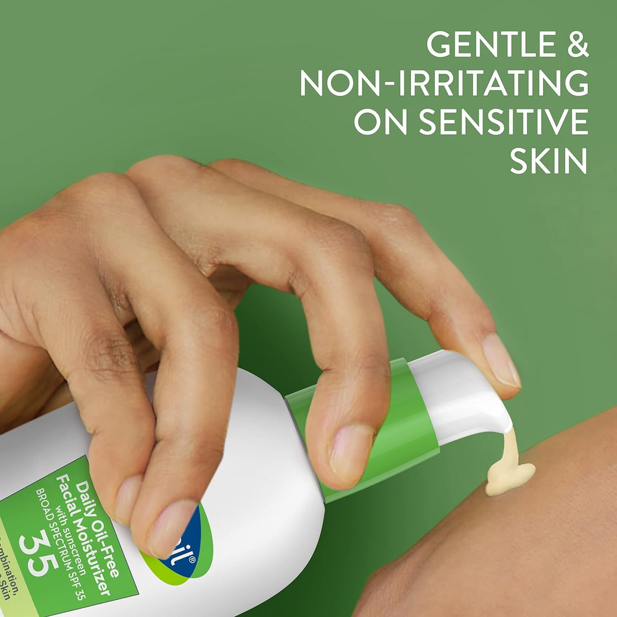 Cetaphil Daily Oil Free SPF 35 Moisturizer – Streamlined Two-in-One Skincare for Clean Vanity Counters and Capsule Routines, Fragrance Free