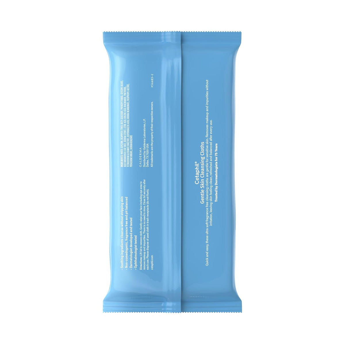 Cetaphil Face and Body Wipes – Travel Ready Cleansing Cloths for Flights, Road Trips, and Camping