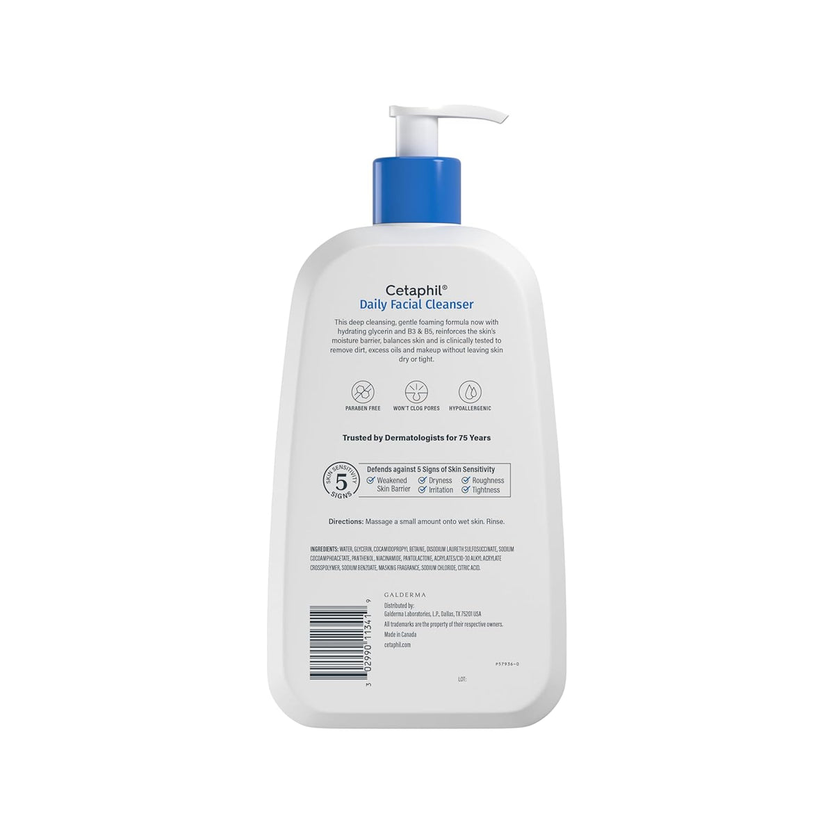 Cetaphil Foaming Face Wash – Thoughtful Skincare Gift for Mom with Sensitive, Oily Skin