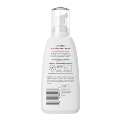 Cetaphil Gentle Cleanser for Sensitive Skin – Soothing Evening Wind-Down Face Wash with Licorice Extract