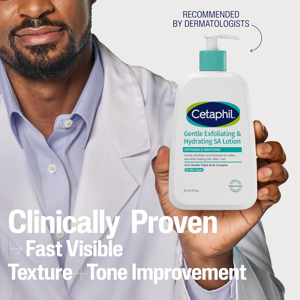 Cetaphil Gentle Exfoliating SA Lotion – Daily Body Renewal Ritual for Sensitive Skin