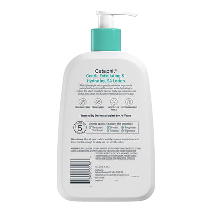 Cetaphil Gentle Exfoliating SA Lotion – Daily Body Renewal Ritual for Sensitive Skin