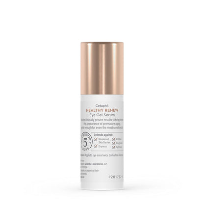 Cetaphil Healthy Renew Eye Gel Serum – Hypoallergenic Dermatologist Tested Eye Cream, Gentle Anti Aging for Sensitive Skin