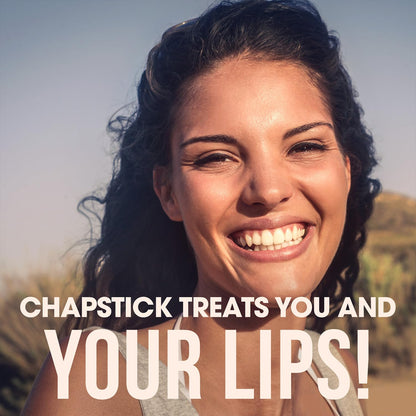 ChapStick 2-in-1 SPF 15 Lip Balm 12-Pack – Trail-Ready Sunscreen Stick for Camping and Park Days