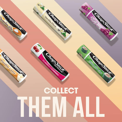 ChapStick Classic Cherry Lip Balm 3-Pack – Daily Lip Hydration Ritual for Self-Care, Bath Time, and Nightly Routines