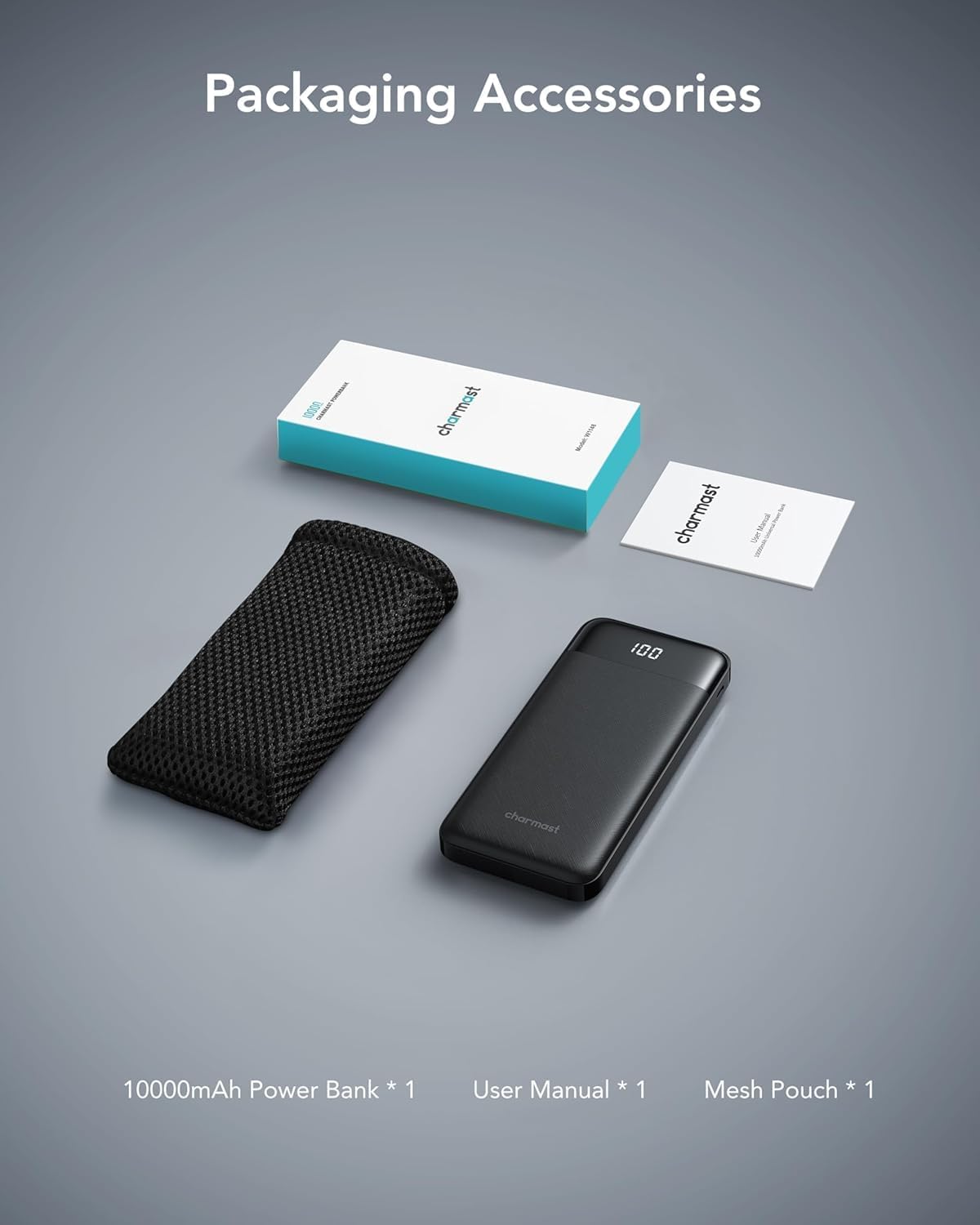 charmast Portable Charger Power Bank – Ready-to-Give Holiday Gift for Frequent Flyers and Digital Nomads