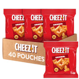 Cheez-It Baked Cheese Crackers – Classic Holiday Gift Basket Addition and Stocking Stuffer Snack Pack, 40-Count