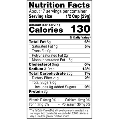 Cheez-It Snack Mix, Lunch Snacks, Kids Lunch Box Variety Pack, Original, 17.8oz Box
