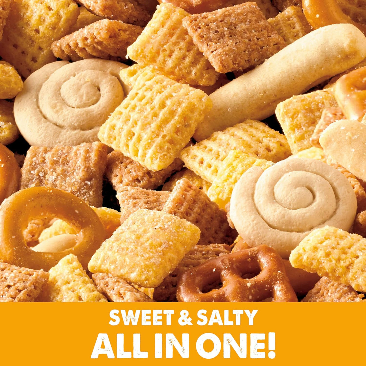 Chex Mix Honey Nut Snack Mix Family Size 13.5 oz Gourmet Snack Gift Basket Add On for Holiday Gifting