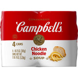 Campbell's Condensed Chicken Noodle Soup, 10.75 oz Can – Family Pantry Staple for Kid Lunchbox Add-Ins