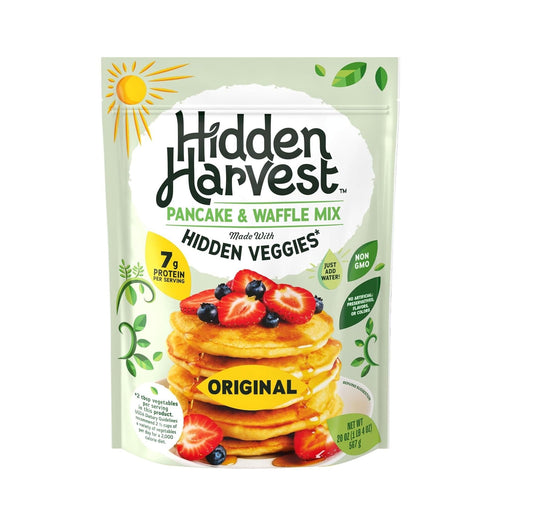 chickpea and faba bean flour blend providing hidden vegetable content