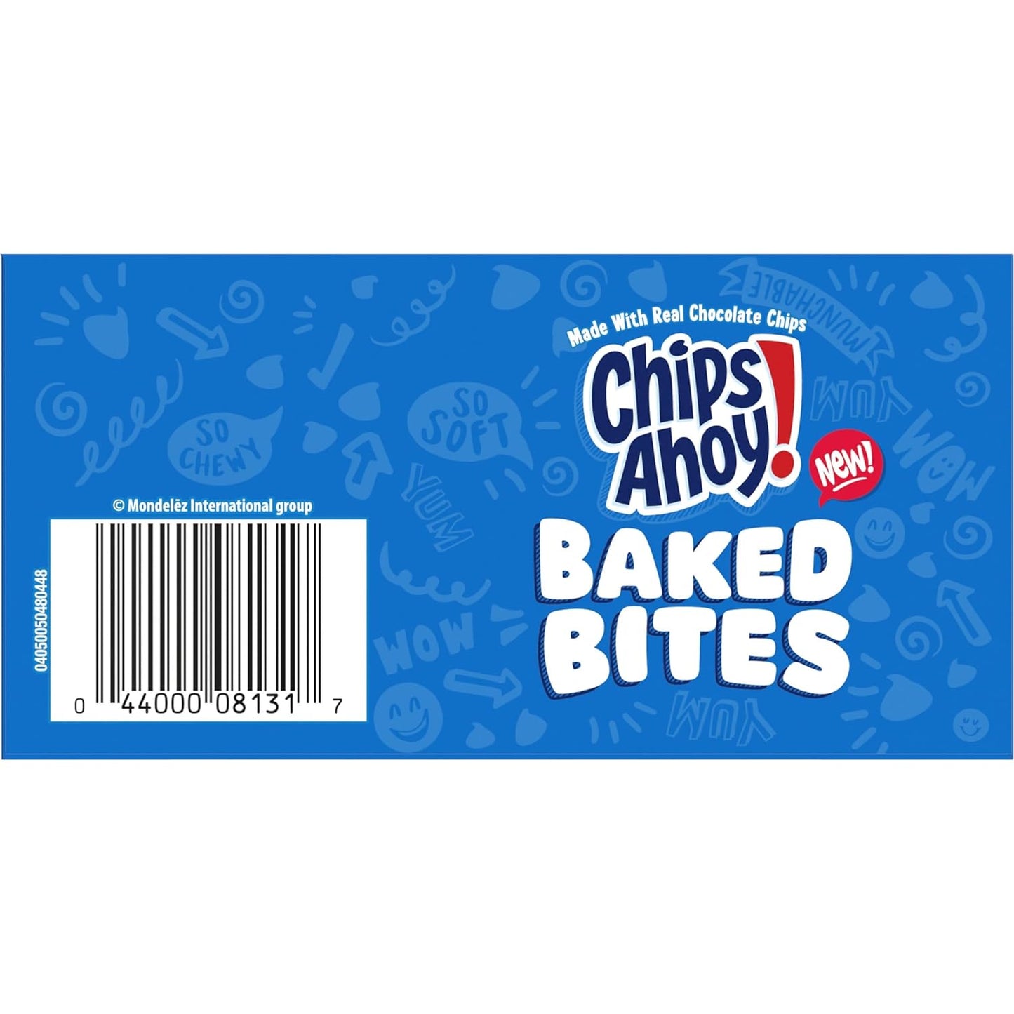 CHIPS AHOY! Baked Bites Blondie Snack Packs for Kids School Lunch Boxes