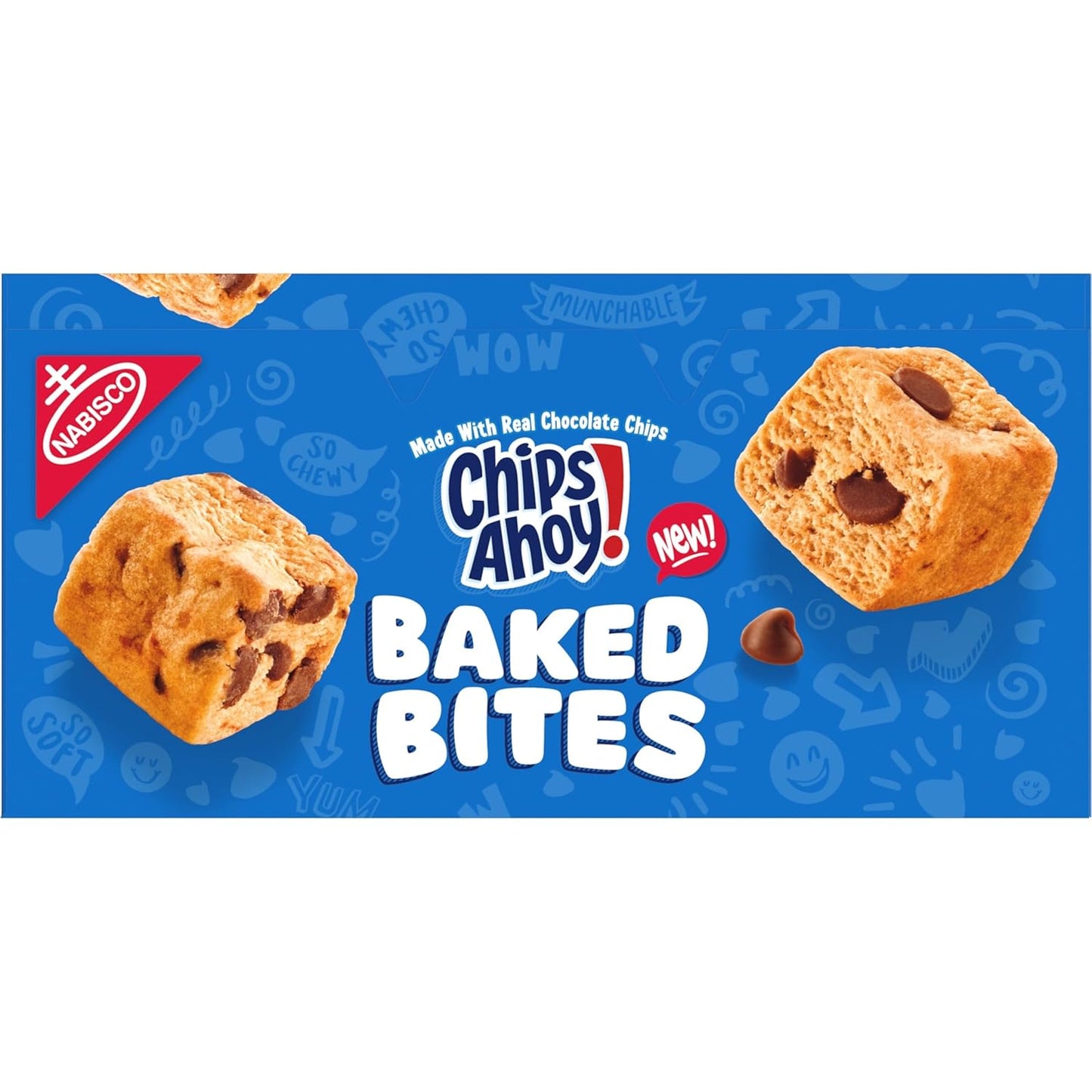 CHIPS AHOY! Baked Bites Blondie Snack Packs for Kids School Lunch Boxes