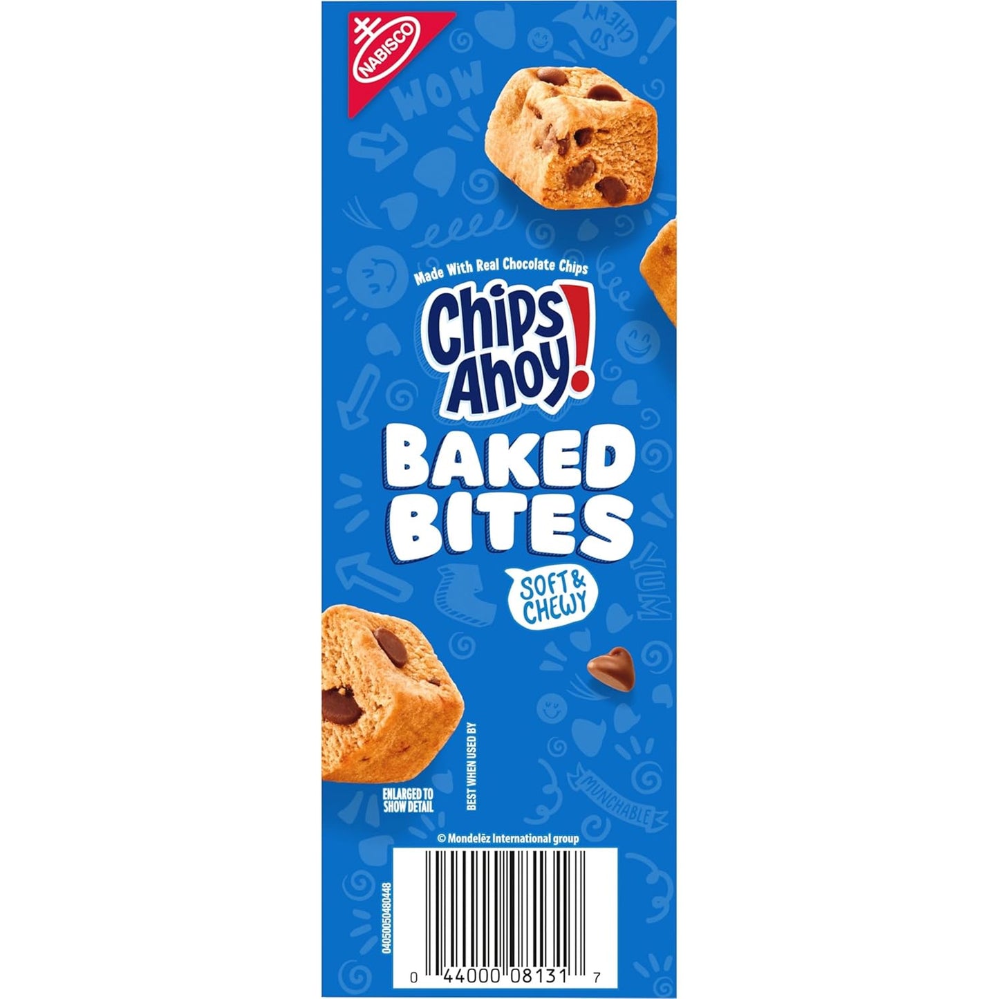 CHIPS AHOY! Baked Bites Blondie Snack Packs for Kids School Lunch Boxes