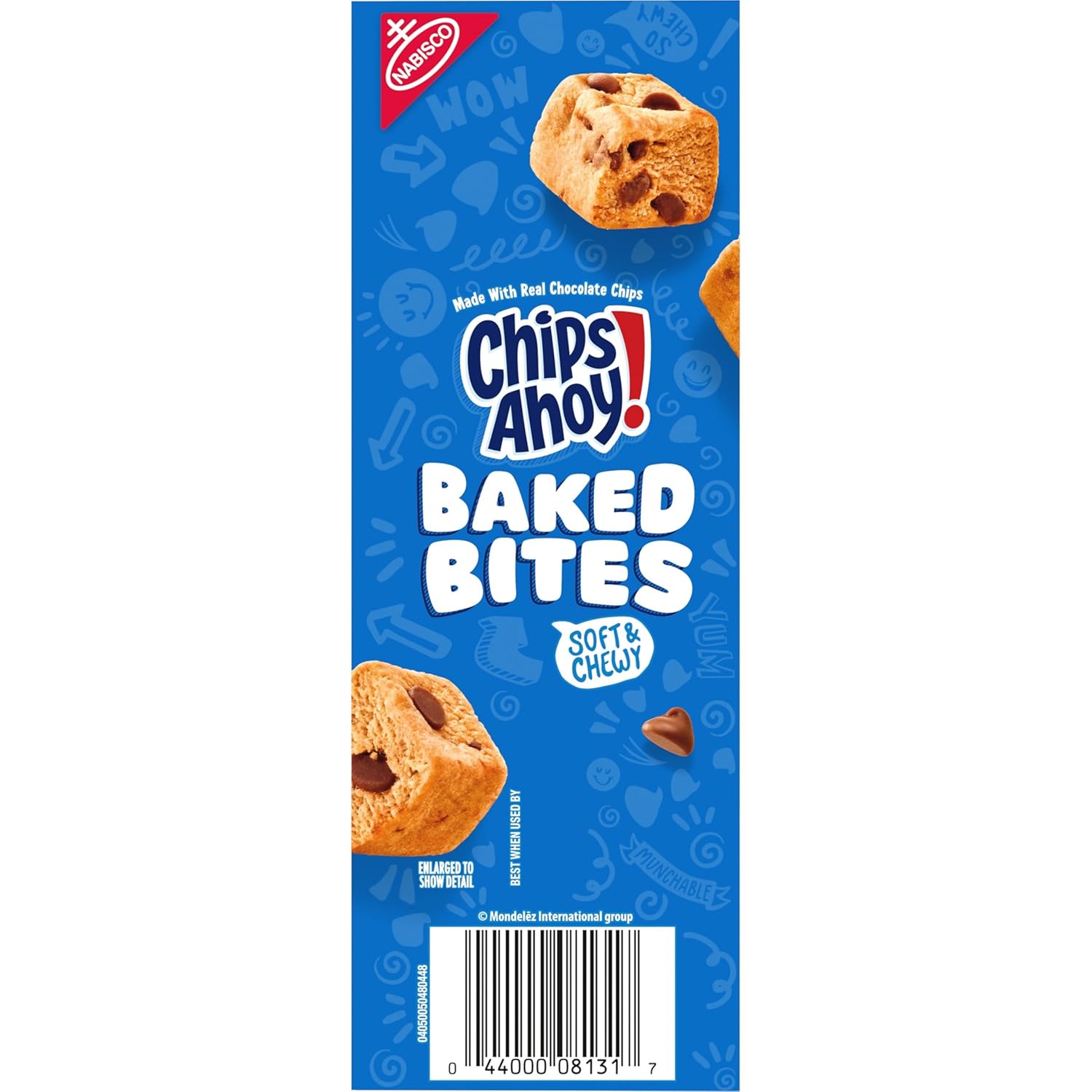CHIPS AHOY! Baked Bites Blondie Snack Packs for Kids School Lunch Boxes