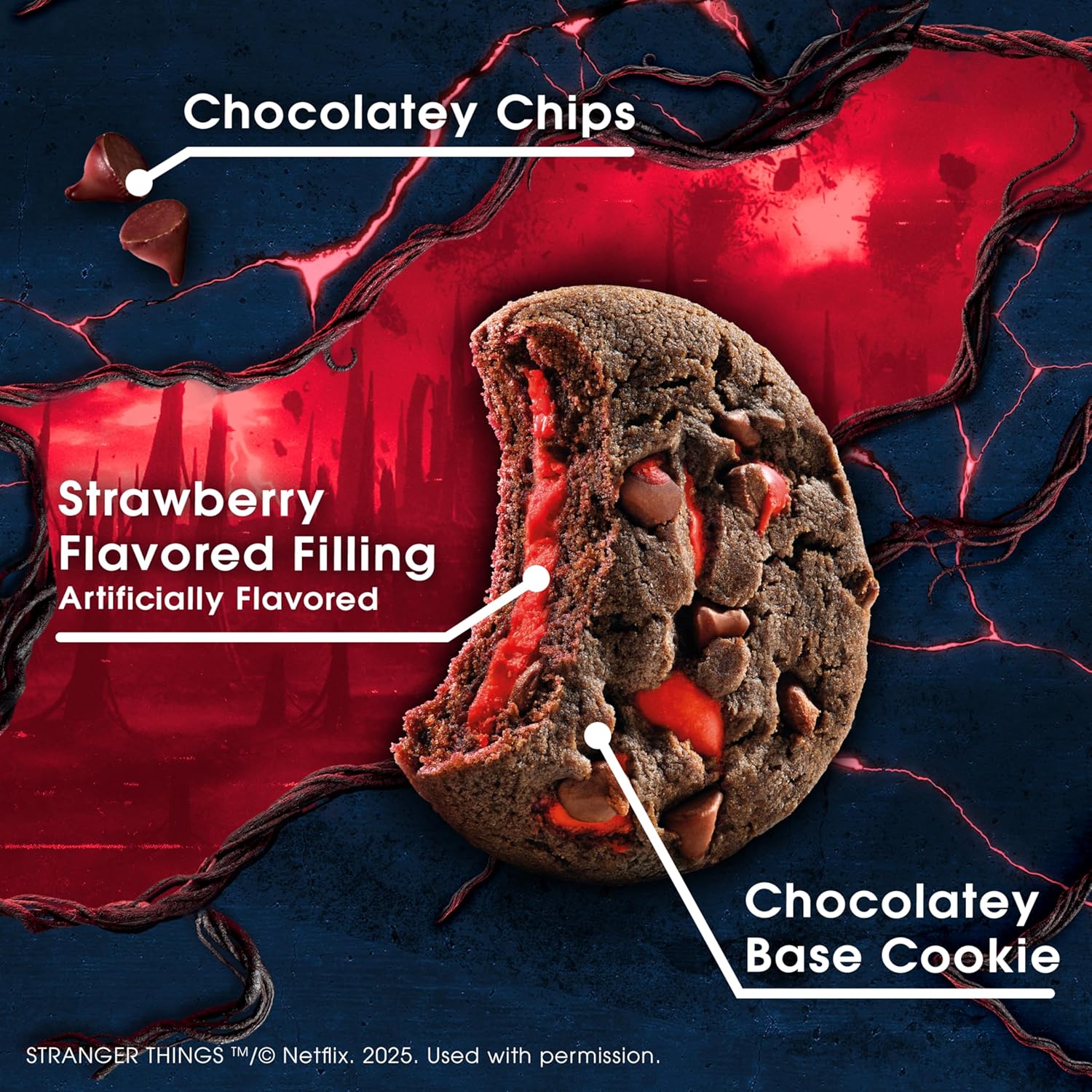 CHIPS AHOY! Chewy Cookies with Reese's Peanut Butter Cups, 14.25 oz Family Size Lunchbox Snack for Kids
