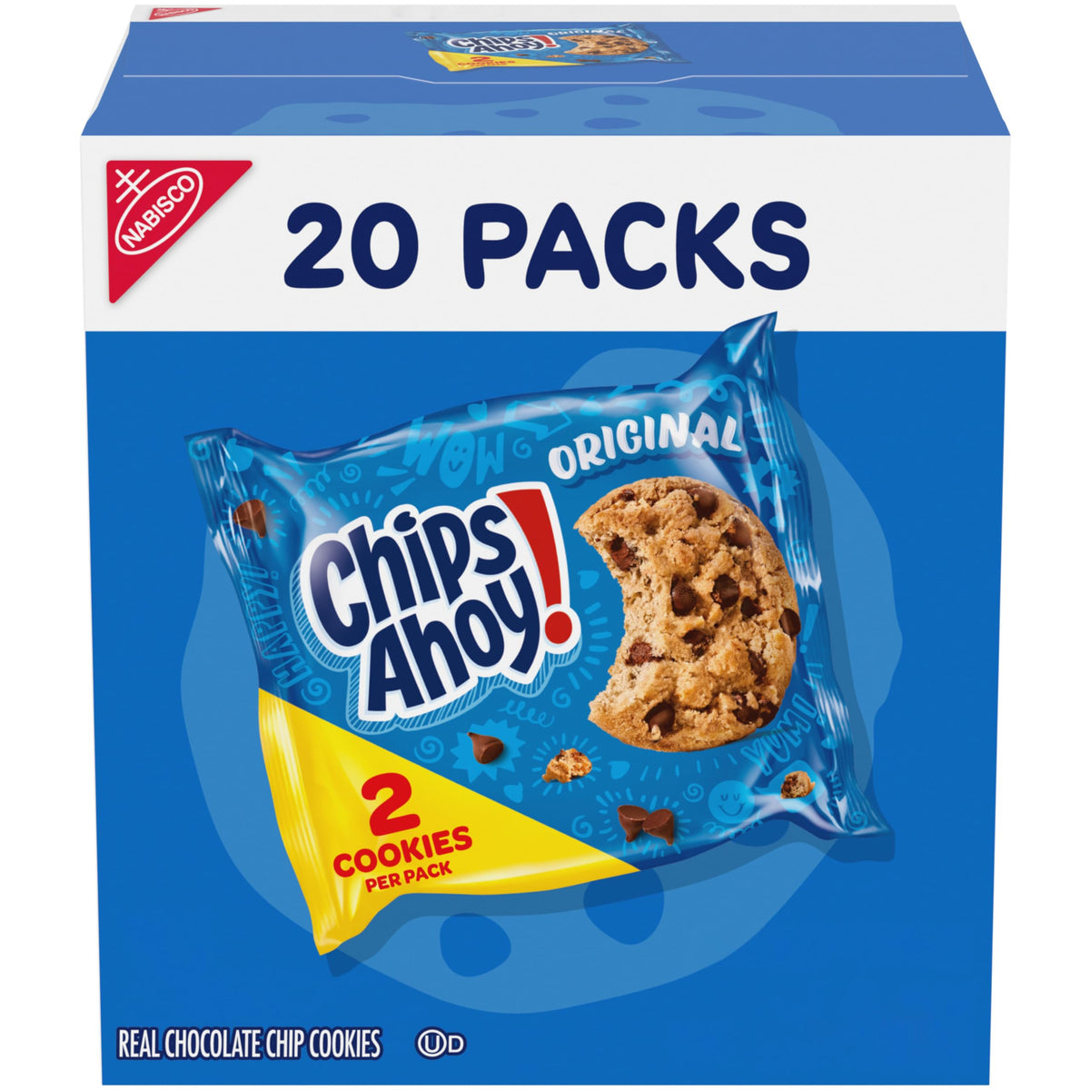 CHIPS AHOY! Party Cookie Variety Pack with Chewy Confetti Cake and Original Chocolate Chip Cookies for Baby Showers, Graduations, and Gifting
