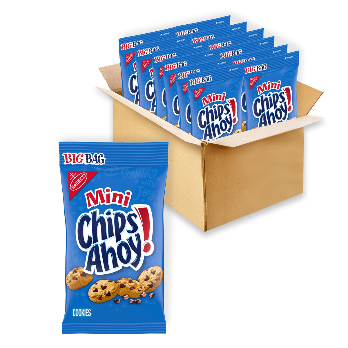 CHIPS AHOY! Party Cookie Variety Pack with Chewy Confetti Cake and Original Chocolate Chip Cookies for Baby Showers, Graduations, and Gifting