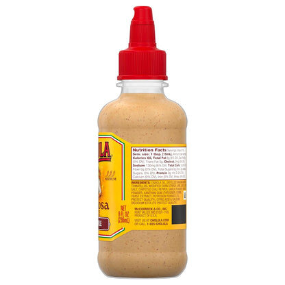 Cholula Chipotle Cremosa Sauce – Mindful Eating Companion for Weeknight Meal Prep, Creamy Medium Heat Drizzle, 8 fl oz