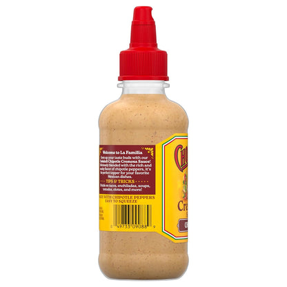 Cholula Chipotle Cremosa Sauce – Mindful Eating Companion for Weeknight Meal Prep, Creamy Medium Heat Drizzle, 8 fl oz