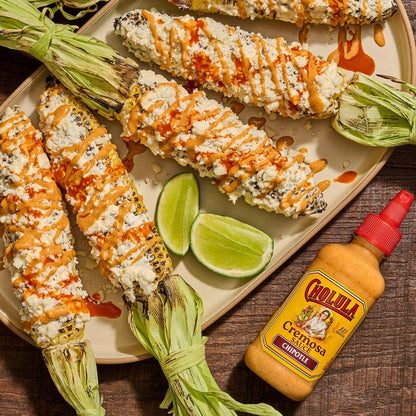Cholula Chipotle Cremosa Sauce – Mindful Eating Companion for Weeknight Meal Prep, Creamy Medium Heat Drizzle, 8 fl oz