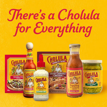 Cholula Cremosa Cilantro Lime – Fast Flavor Shortcut for Lunch Prep, Rice Bowls & Office Lunches, Mild 8 oz Flip-Cap