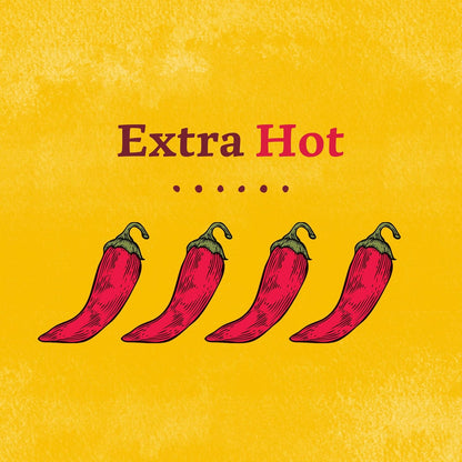 Cholula Extra Hot Sauce – Holiday Stocking Stuffer for Chile-Loving Spouses, Twin Pack 2 x 5 fl oz