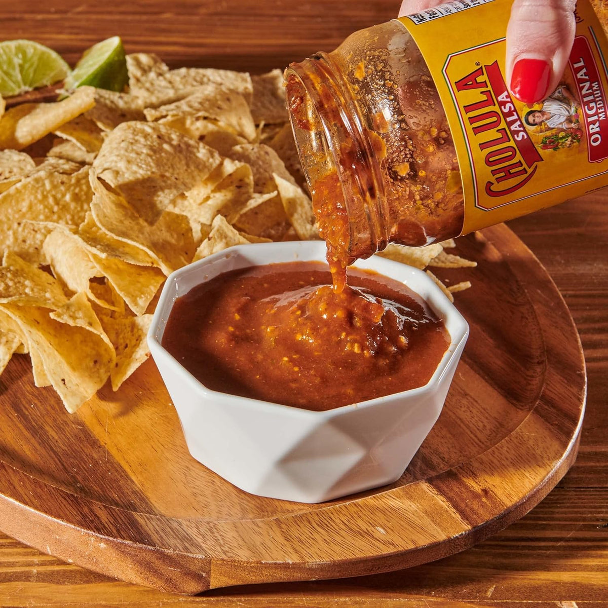 Cholula Original Salsa Medium 12 oz – Approachable Spice Level Kids Enjoy on Nachos and Quesadillas