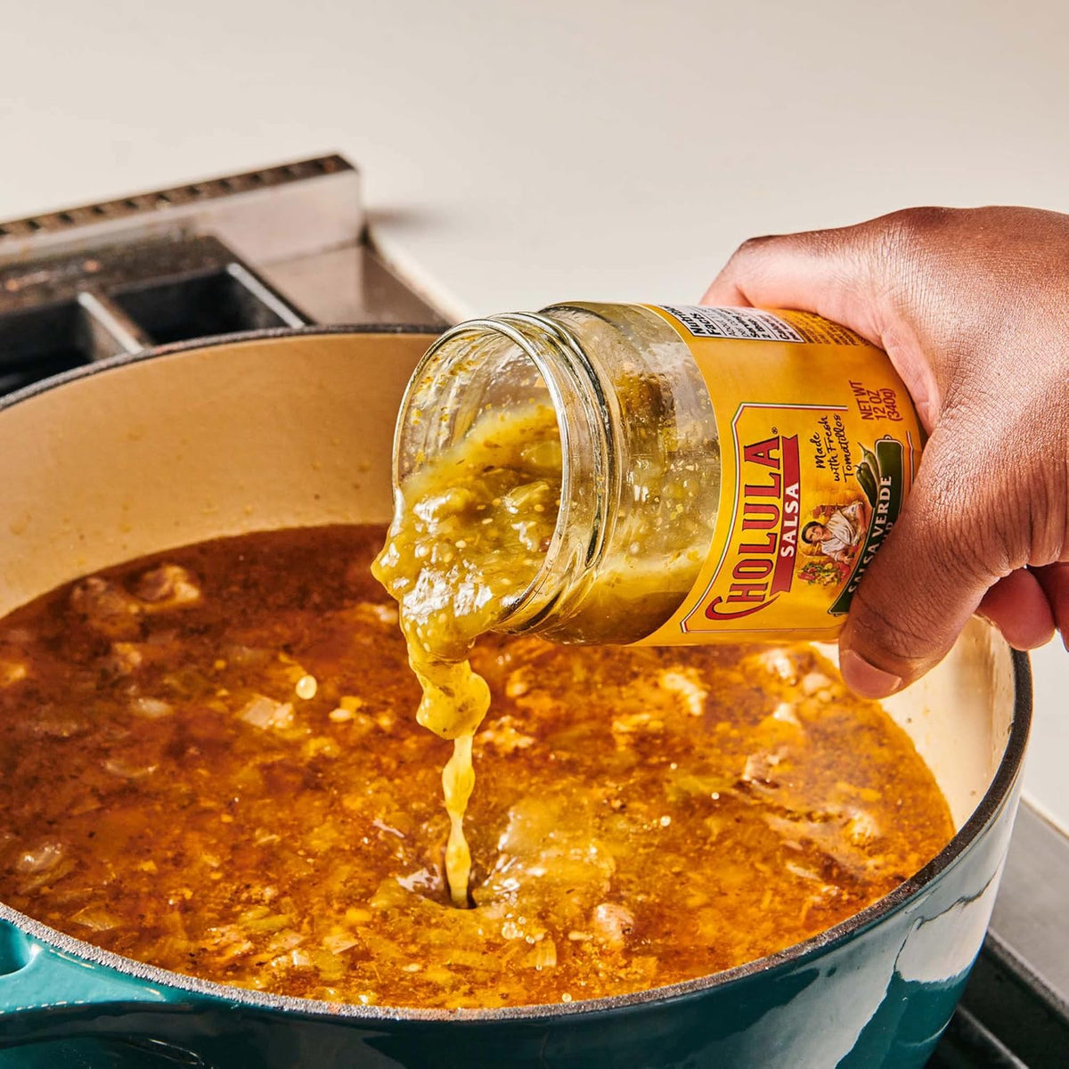 Cholula Salsa Verde Mild 12 oz – Gourmet Stocking Stuffer for Mexican Food Lovers