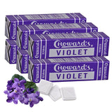 Choward's Violet Mints 6-Pack – Individually Wrapped Lunchbox Candy for Kids' School Snacks and Treat Sharing