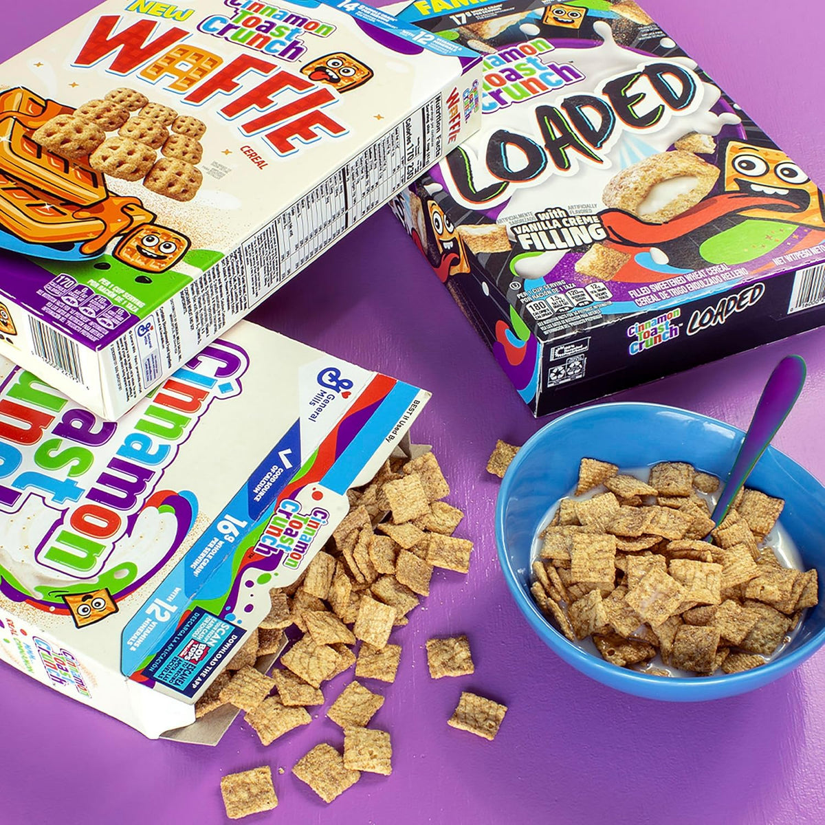 Cinnamon Toast Crunch Crispy Strawberry Cereal for Wholesome Family Wellness Pantry