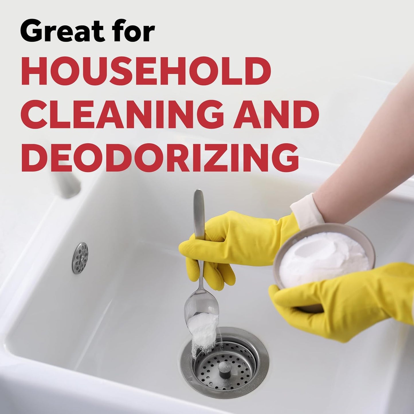 Clabber Girl Baking Soda 12 oz – Non-Toxic Cleaner Safe for Kids and Pets