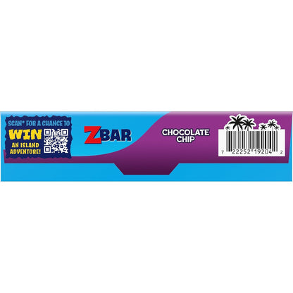 CLIF Kid Zbar Chocolate Chip – Lunchbox Snack for School-Age Kids, 6 Individually Wrapped Soft-Baked Bars