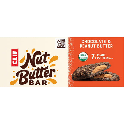 CLIF Nut Butter Bar – Portable Chocolate Peanut Butter Fuel for Hiking and Backpacking Trips