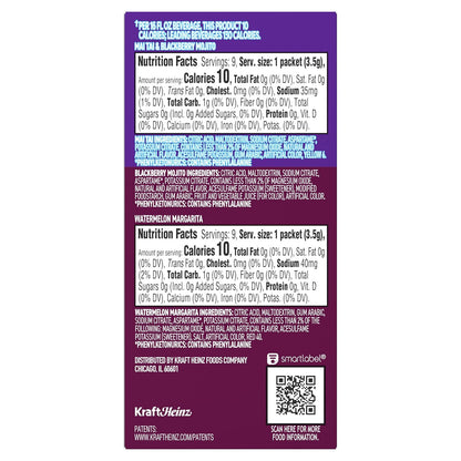 Cocktail-Inspired Drink Mix Pack – Calorie-Conscious Hydration for Home Bath Night and Mindful Relaxation, Zero Sugar