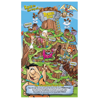 Cocoa PEBBLES Cereal – Better For You Chocolate Cereal for Stress Free School Mornings, 32 oz Mega Pack