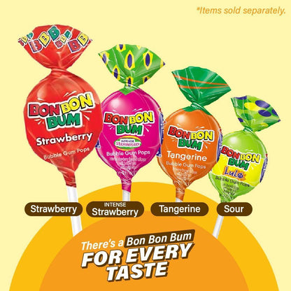 Colombina Bon Bon Bum Suckers – Portable Mango and Passion Fruit Lollipops for Camping Coolers, Outdoor Festivals and Farmers Market Treats