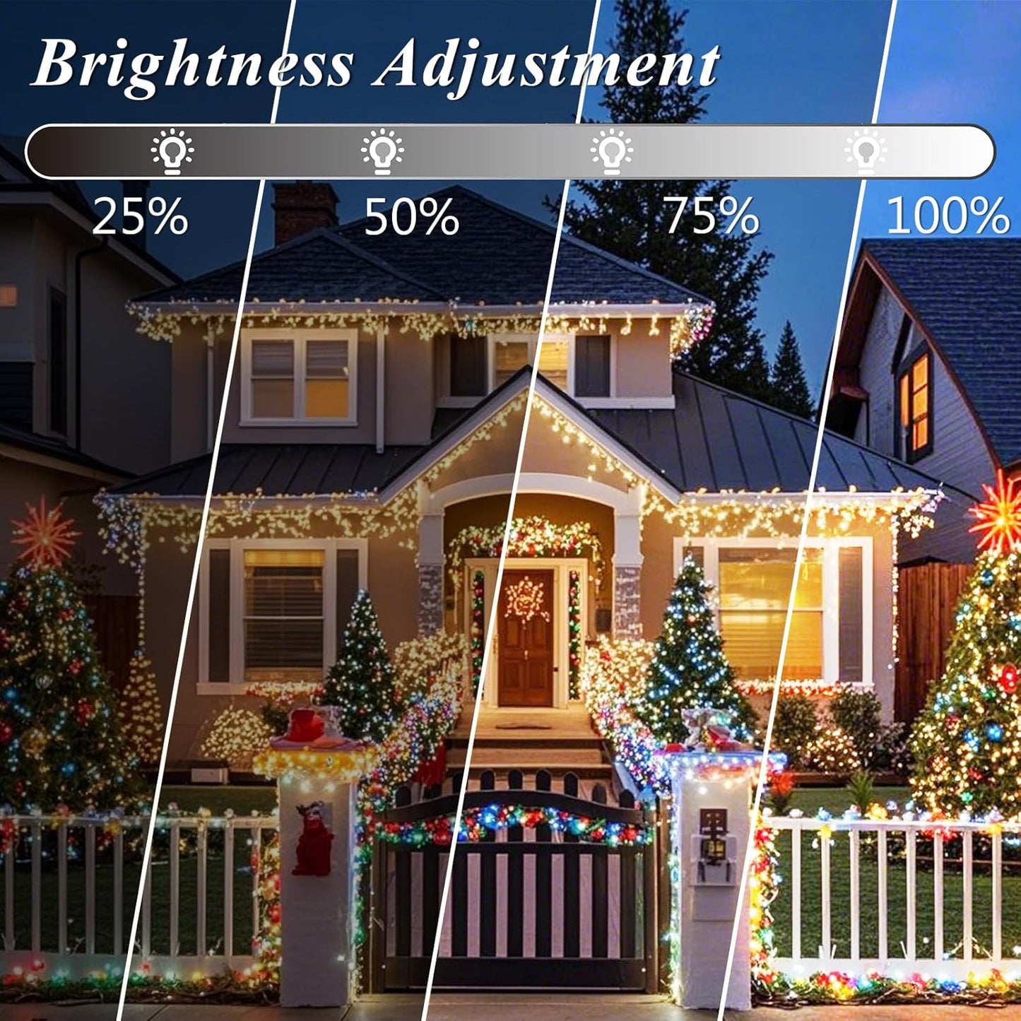 Color Changing String Lights with Remote – 66FT 200LED Cozy Bedroom Aesthetic for Living Room and Holiday Styling