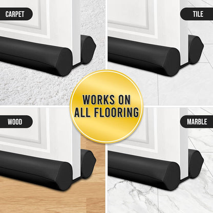 Comfyanno Under Door Draft Stopper – Sleek Bedroom & Living Room Door Gap Sealer for a Cozier Home Look