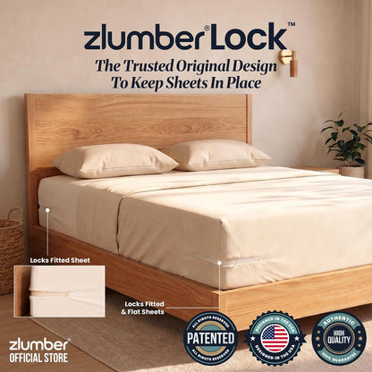 compatibility with fitted, flat, and top sheets on mattress sizes twin through california king