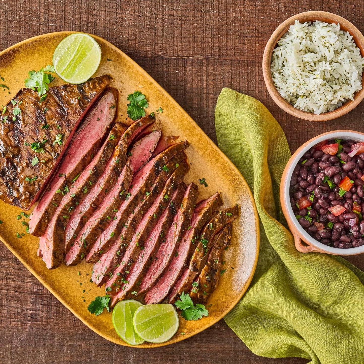 compatible with both grilled meats and vegetables