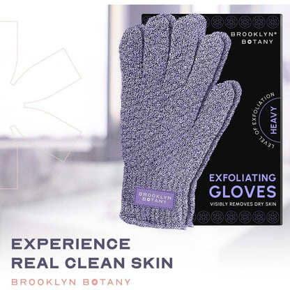 compatible with exfoliating body scrubs and body soaps
