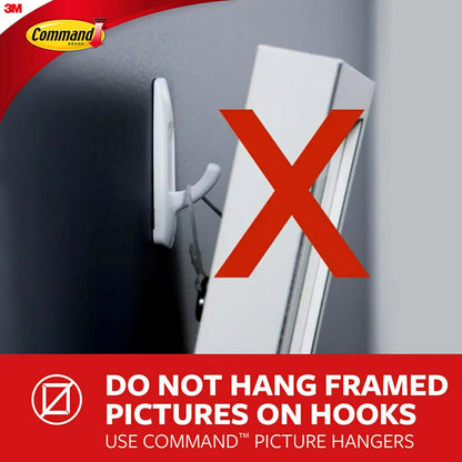 compatible with smooth surfaces like painted walls, glass, tile, and finished wood