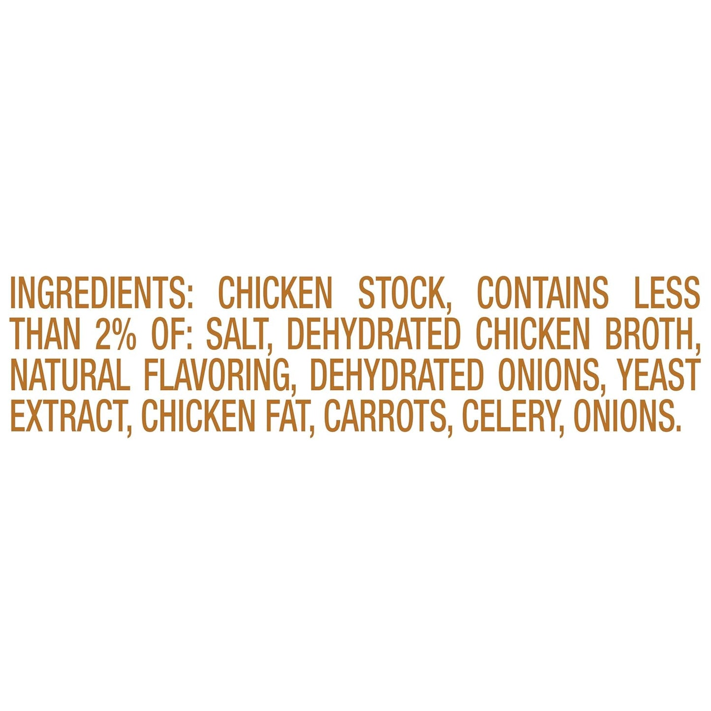 contains pre-built mirepoix (carrots, celery, onions) for layered flavor