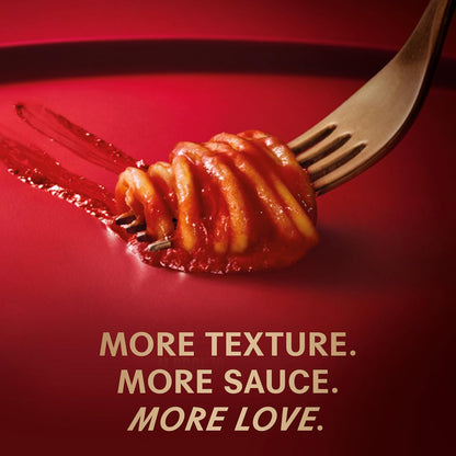 cooks to al dente perfection in 11 minutes (or 12-13 for tender)