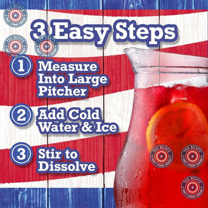 Country Time Cherry Lemonade Drink Mix – Portable Cherry Powder for Picnics, Camping, and Backyard Cookouts, 18.3 oz Canister
